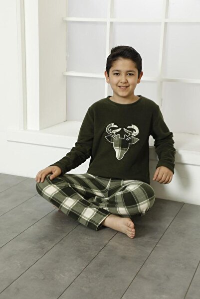 snc malven boy fleece pajamas suit