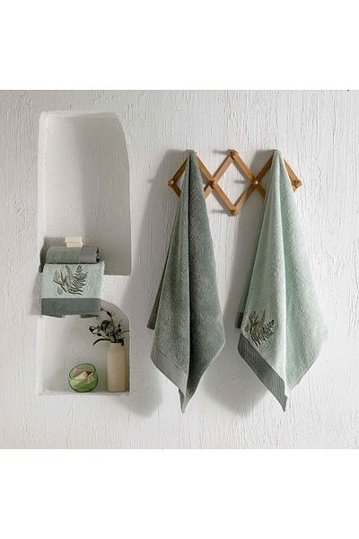 Taç Σετ μπάνιου Nature Cotton Green
