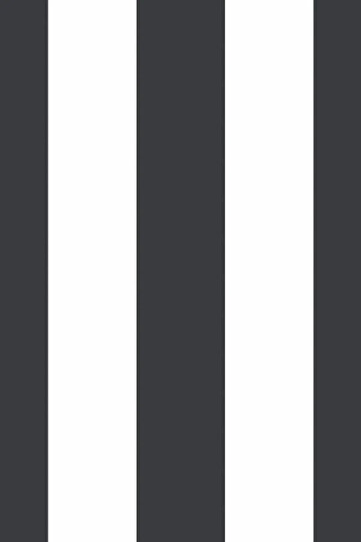 New Age 7950 Kalın Çizgili Siyah Beyaz Exclusive Duvar Kağıdı (5 M²)