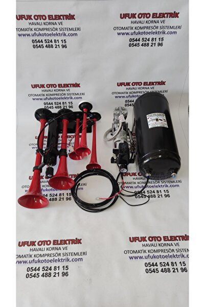 HORNS Dadan Yankılı Hido Korna Otomatik Sistem Seti Havalı Korna