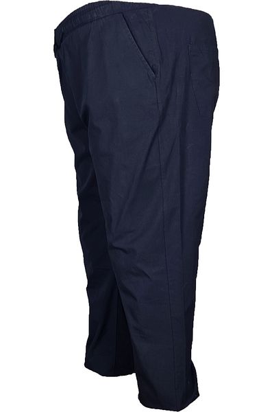 Epos Plus Size Elastic Waist Trousers