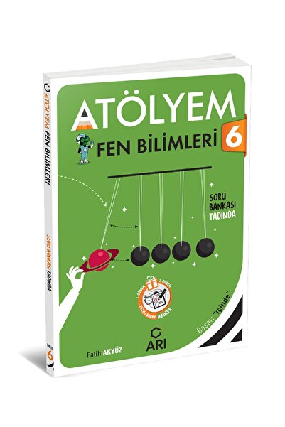 Arı Yayıncılık 6. Sınıf Fen Soru Bankası Fenito Fen Atölyem Arı Yayın (Kitaps...