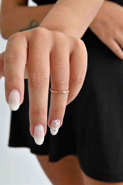 Minamis Silver Rose Halat Eklem 925 Ayar Gümüş Yüzük