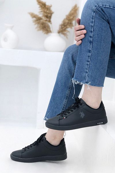 U.S. Polo Assn. BASE. Polo Assn. FRANCO 1FX Black Men's Sneaker Shoes