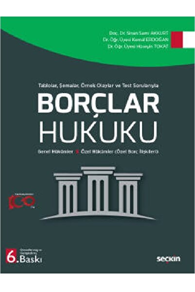 Seçkin Yayıncılık Borçlar Hukuku - Doç. Dr. Sinan Sami Akkurt,Dr. Öğr. Üyesi ...