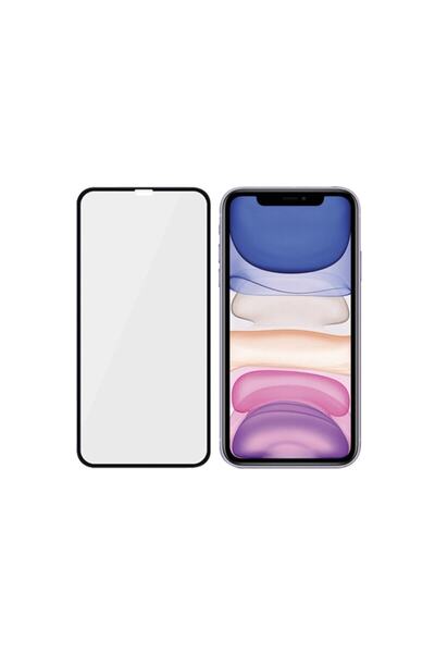 Phoneix Iphone Xr/11 Koruma Camı 5 D Tam Kaplayan Siyah Çerceve