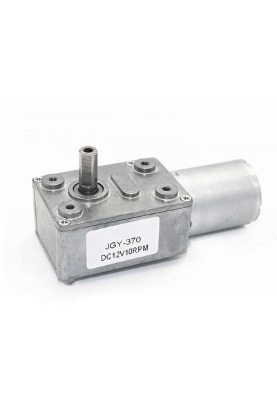 Genel Markalar Jgy370 Dc 12v 10 Rpm Redüktörlü Dc Motor 2 Yönde Dönme L Tip 1...