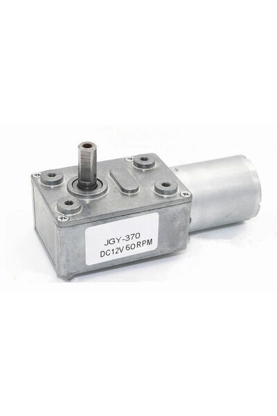 Genel Markalar Jgy370 Dc 12v 60 Rpm Redüktörlü Dc Motor 2 Yönde Dönme L Tip 1...