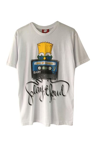 Pisa Art Μπλουζάκι Unisex Bart Simpson με στάμπα