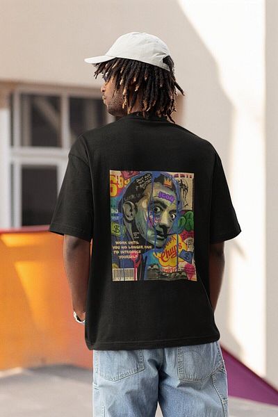 Pisa Art Salvador Dalí Special Design Oversize T-shirt