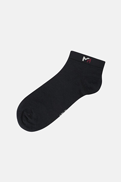 MRHERO Bamboo 6-Piece Perfumed Plain Basic Men's Booties Non-Slip Socks