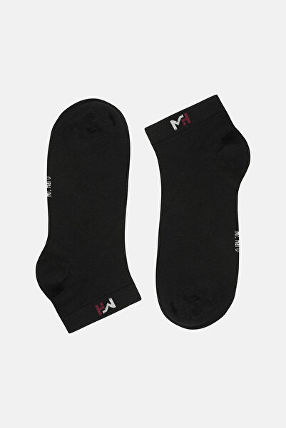 MRHERO Bamboo 6-Piece Perfumed Plain Basic Men's Booties Non-Slip Socks