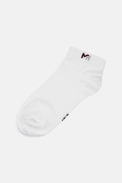 MRHERO Bamboo 6-Piece Perfumed Plain Basic Men's Booties Non-Slip Socks