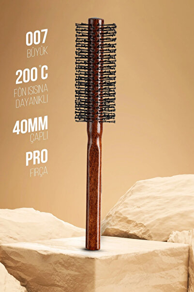 Efsun Επαγγελματική βούρτσα μαλλιών για μεγάλα ανδρικά μαλλιά