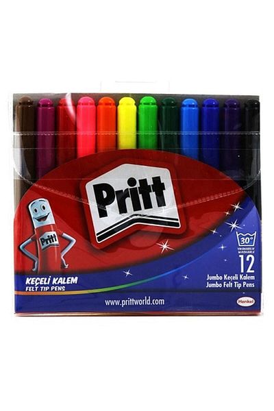 Pritt Pritt Jumbo Pencil Set - Pack of 12 with Felt 1687975