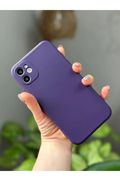 Socase Iphone 11 Uyumlu Leke tutmaz ( 12 Görünümlü Köşeli ) Içi Kadife Kamera...