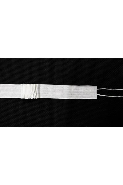 ATMACA TUHAFİYE 10 metri 3 cm extrafor cortină cu șnur - bandă pentru perdea (șnur simplu)