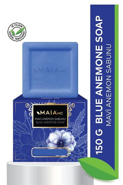 Maia mc Blue Anemone Soap - Wrinkle and Anti-Aging, 150 gr.x 24 Pieces