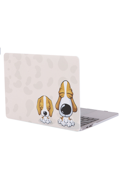 Mcstorey Macbook Pro Kılıf 13 Inç Dog02nl (ESKİ HDMI'LI MODEL 2012-2015) A1425 A1502 Ile Uyumlu