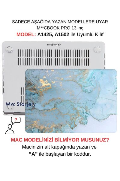 Mcstorey Macbook Pro Kılıf 13inç (ESKİ USB HDMI'LI MODEL 2012-2015) A1425 A15...