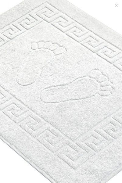 QURRY Χαλάκι ποδιών νιπτήρα - Χαλάκι μπάνιου ξενοδοχείου με μοτίβο ποδιών