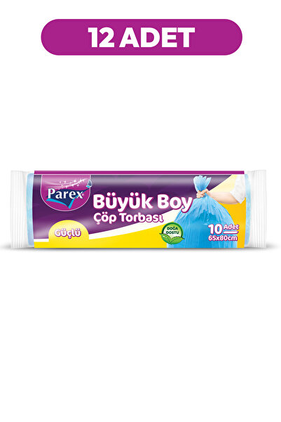 Parex Güçlü Çöp Torbasi Büyük Boy 12'li Paket