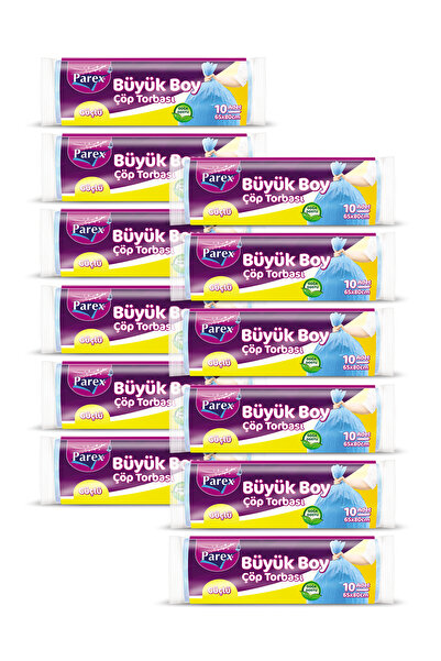 Parex Güçlü Çöp Torbasi Büyük Boy 12'li Paket