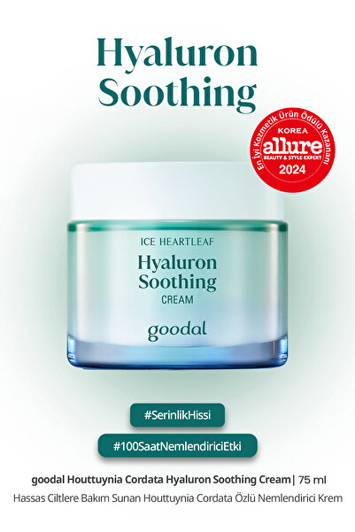 Goodal Hassas Ciltlere Bakım Sunan Nemlendirici Krem GOODAL Houttuynia Cordat...
