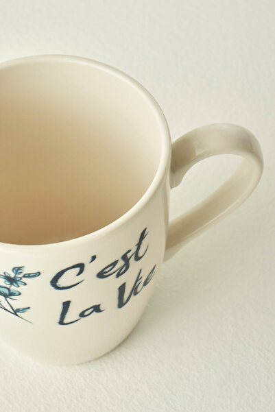 TRENDYOLMİLLA HOME X Bella Maison Beyond Blue Одинарна порцелянова чашка 250 мл TPHAW26UP00012