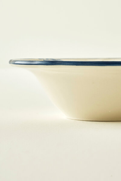 TRENDYOLMİLLA HOME X Bella Maison Beyond Blue Porcelain Salad Bowl 25cm Tphaw26Kse00000