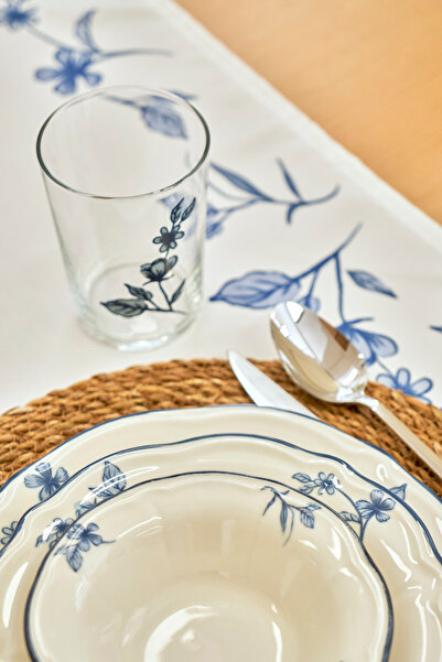 TRENDYOLMİLLA HOME X Bella Maison Beyond Blue Set of 4 Glass Cups 510Cc Tphaw26Brd00001