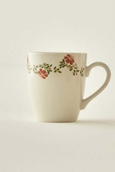 TRENDYOLMİLLA HOME X Bella Maison Peony Μονή Κούπα Πορσελάνης 390cc TPHAW26UP00012