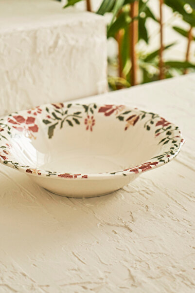 TRENDYOLMİLLA HOME X Bella Maison Peony Porcelain 4-Piece Soup Bowl 15.5cm Tphaw26Tbk00046