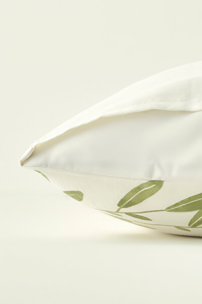 TRENDYOLMİLLA HOME X Bella Maison Leaf Printed 2-Pack Pillow Case 50X70Cm Tphaw26Yk00000