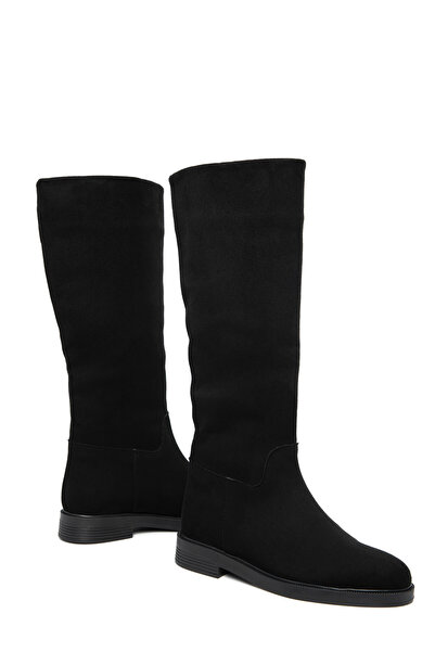 SOHO Černé semišové dámské boty 21031