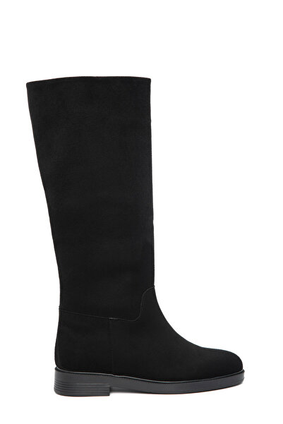 SOHO Černé semišové dámské boty 21031