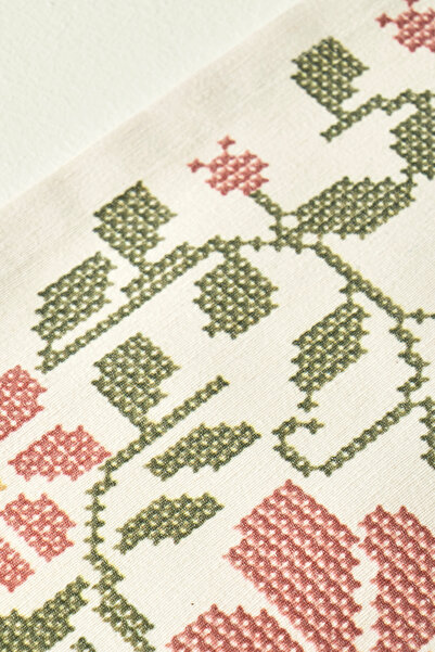 TRENDYOLMİLLA HOME X Bella Maison Peony 2-Piece American Placemat 35X45 cm Tphaw26Run00008