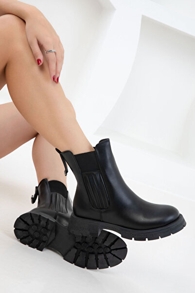 SOHO Μαύρα γυναικεία μποτάκια & μποτάκια 21039