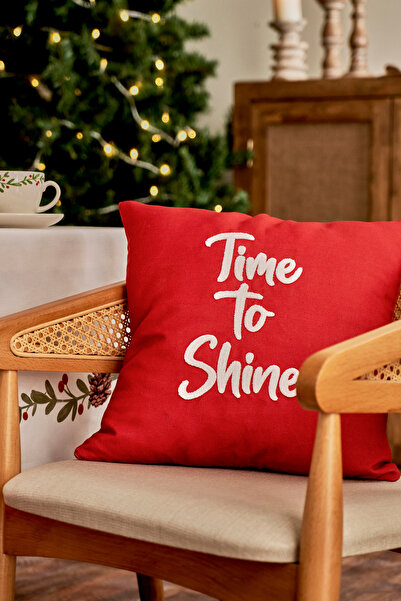 TRENDYOLMİLLA HOME X Bella Maison Christmas Single Stuffed Throw Pillow 45X45Cm Tphaw26Kkk00008