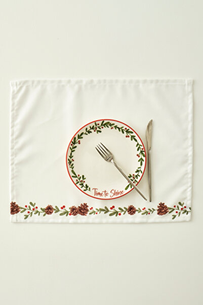 TRENDYOLMİLLA HOME X Bella Maison Новорічний набір з 2 американських сервізів 35x45 см TPHAW26RUN00007