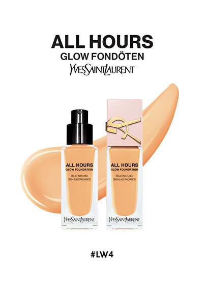 Yves Saint Laurent All Hours Glow Foundation Likit Fondöten LW4 3614274403268