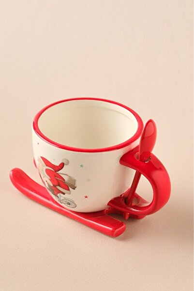 Karaca New Year New Year Snowboard Teacup 300 ml
