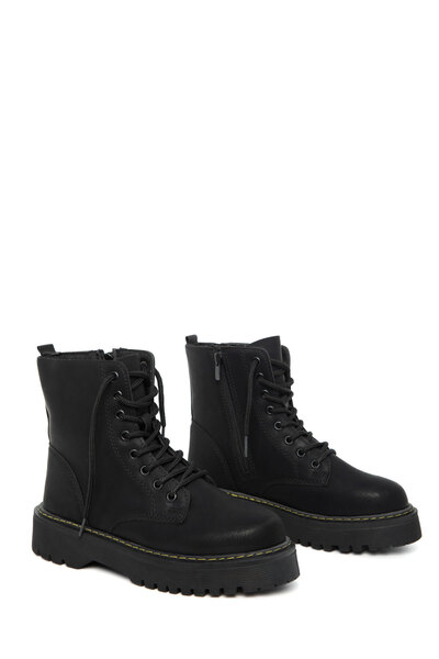 SOHO Siyah Mat Kadın Bot & Bootie 21075