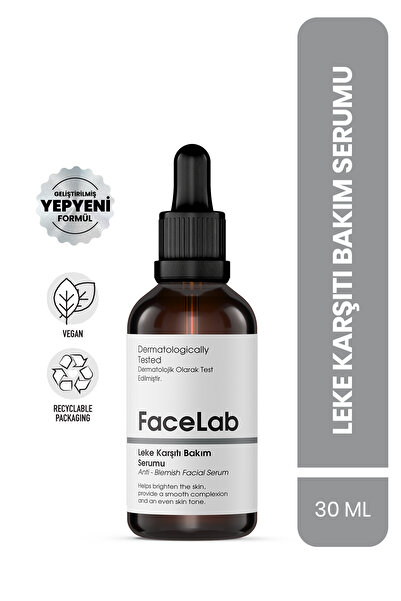 FaceLab Aydınlatıcı Leke Karşıtı Serum – Cilt Tonu Eşitleyici & Aydınlatıcı Bakım