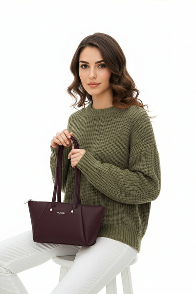 Fossil Bordo Kadın El Ve Omuz Çanta 05FO25K5080