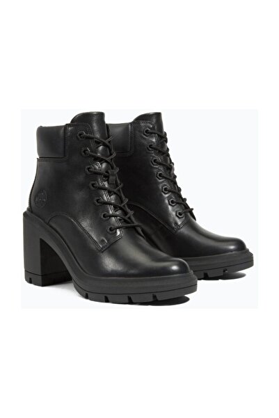 Timberland Allington Heights Mid Lace Up Boot Jet Black