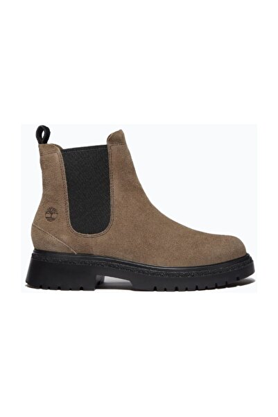 Timberland Cambria Valley MID CHELSEA BOTY STŘEDNÍ ŠEDÉ BARVY Z SEMIŠU