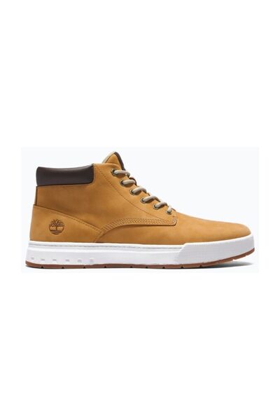 Timberland Maple Grove közepes fűzős tornacipő, búzaszínű