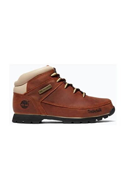 Timberland Μπότα Euro Sprint MID LACE UP ΚΑΦΕ