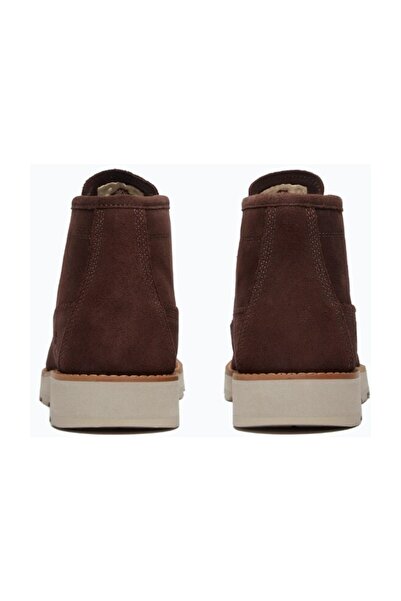 Timberland Μπότες BRITTON MILLS MID LACE UP CHUKKA ΣΚΟΥΡΟ ΚΑΦΕ ΣΟΥΕΙΔ